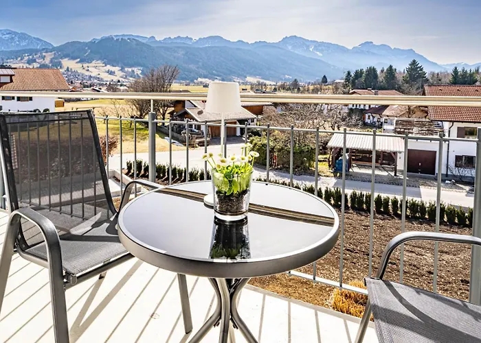 Apartment Alpenblick 10, Bergblick Pur Im Allgaeu * Halblech